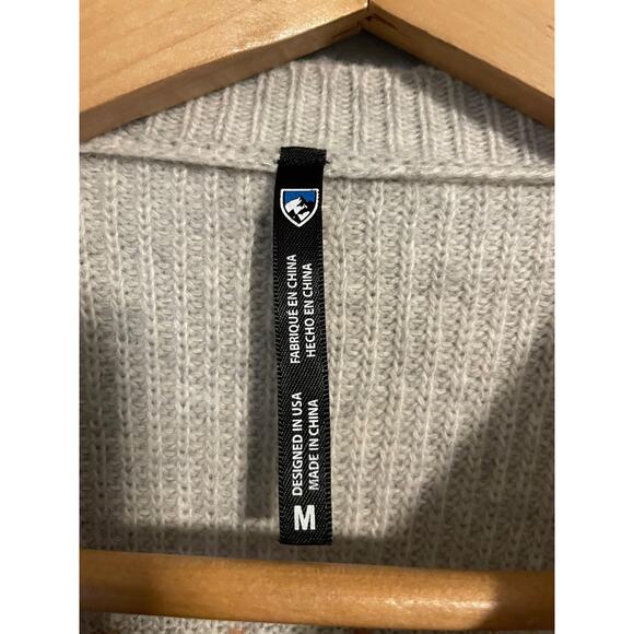 Kuhl Sweater Womens Medium Merino Wool Blend Fair Isle Crewneck Pullover - Picture 3 of 10